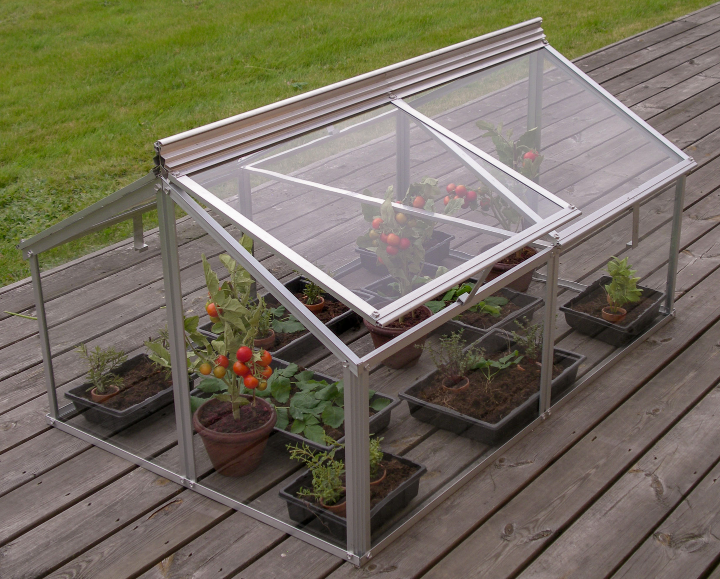 Minikasvihuone Vitavia Gaia 120x80cm