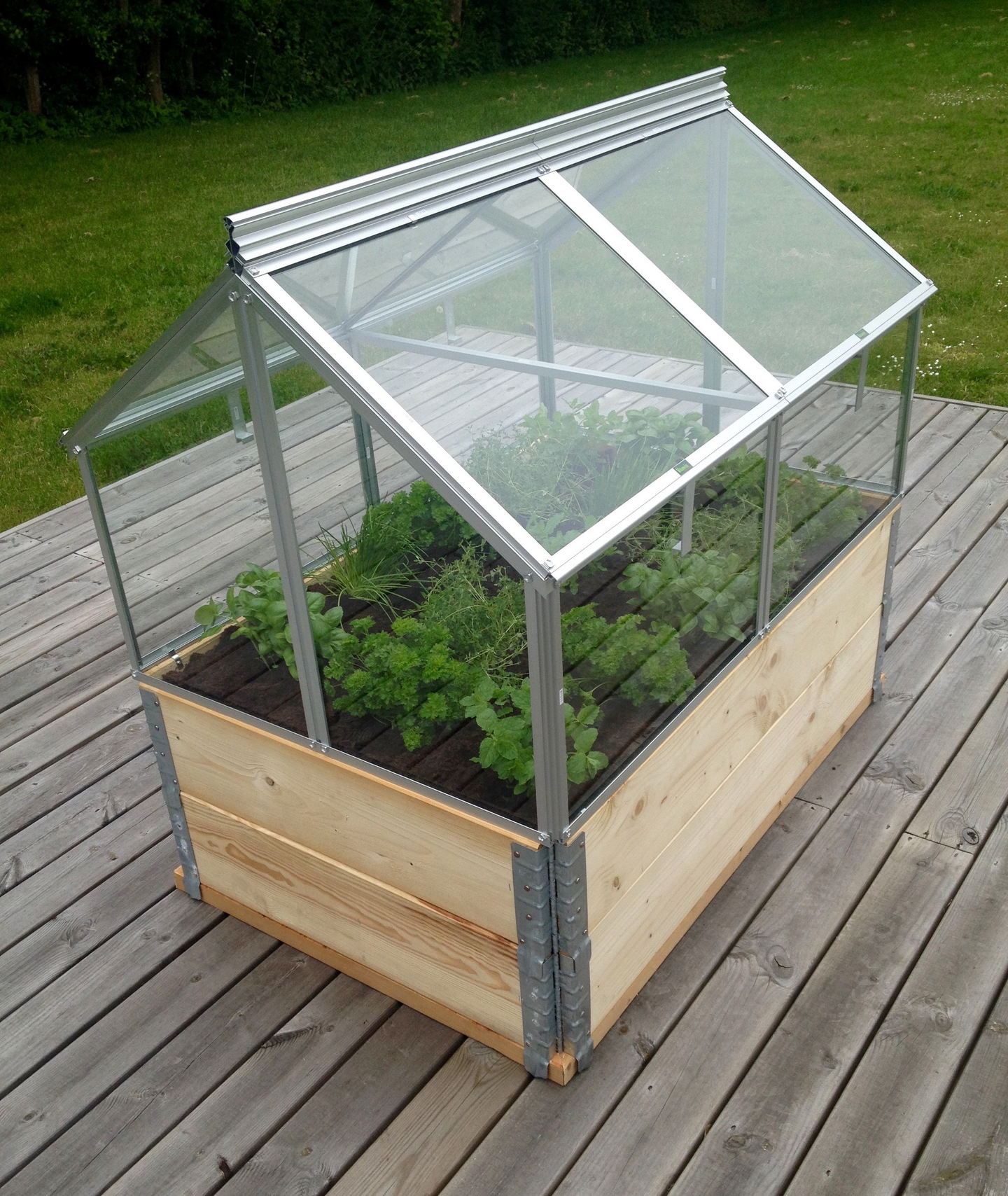 Minikasvihuone Vitavia Gaia 120x80cm