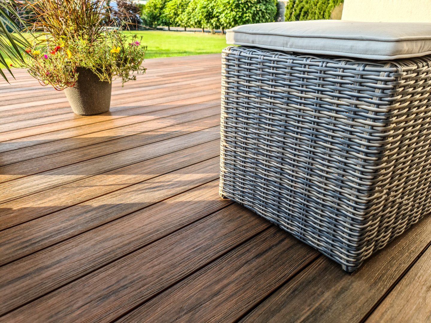 Komposiittiterassilauta Cello 22x140x3850 Midnight Sun 2-puoleinen G3/GA