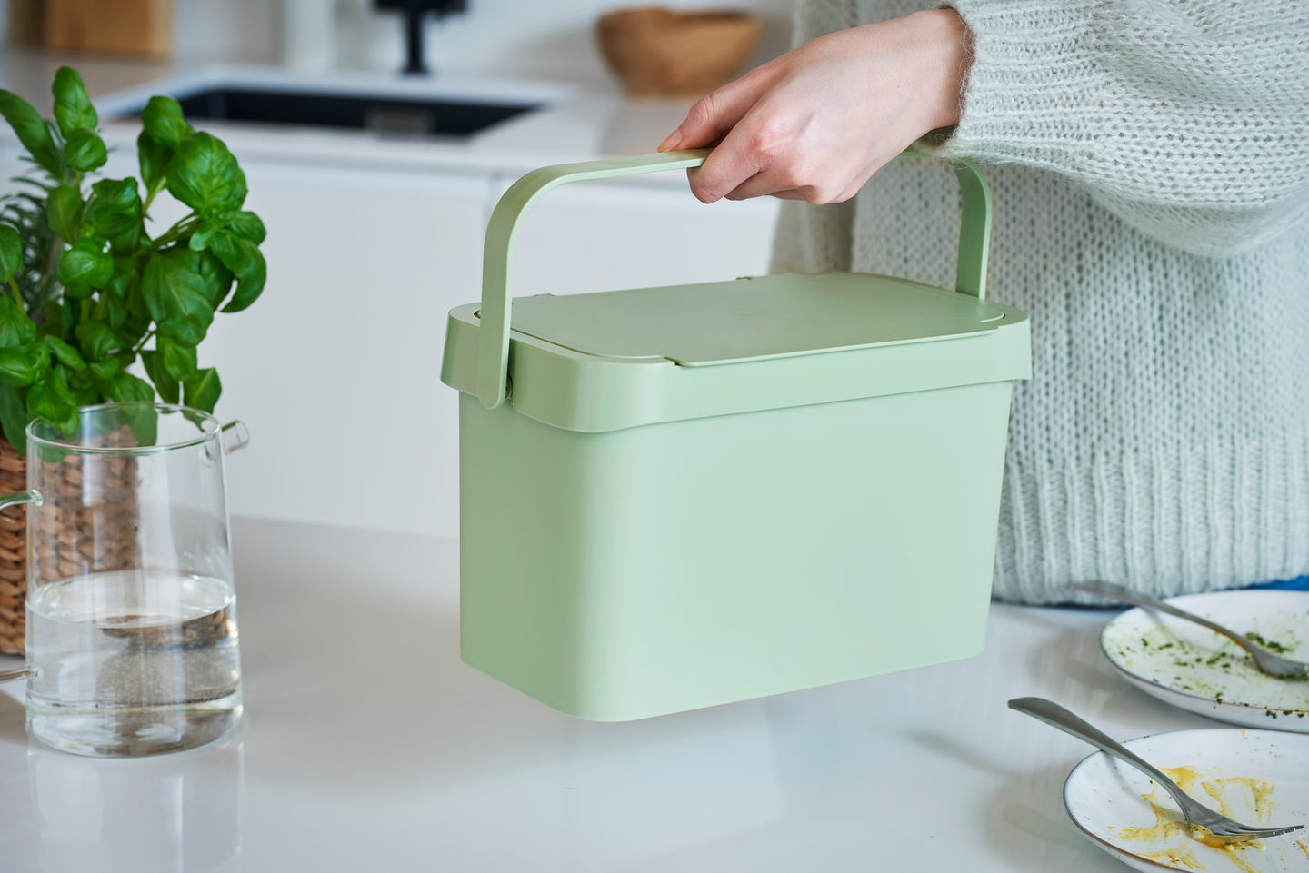 Biojäteastia SmartStore™ Collect beach grass