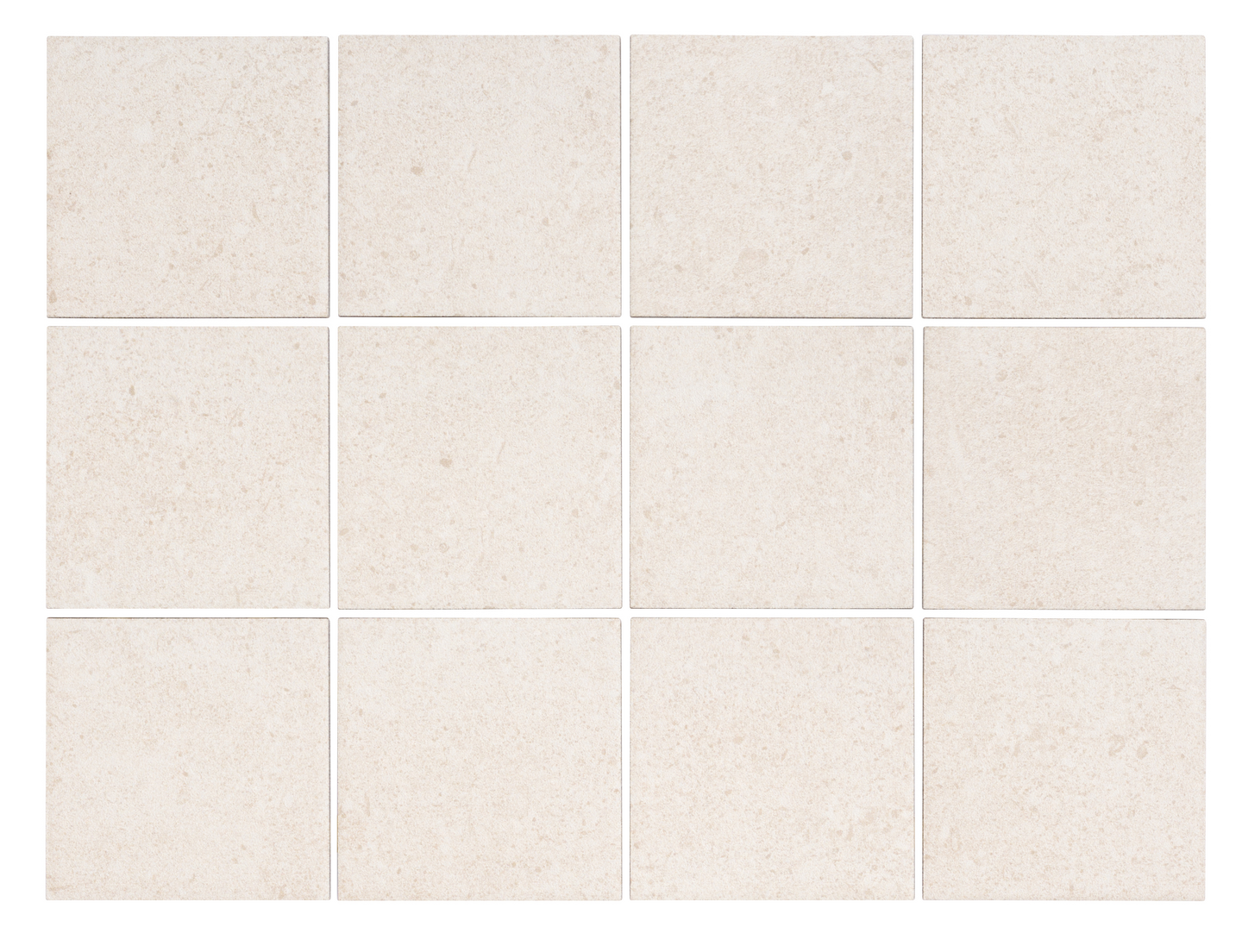 Lattialaatta Cello Uma 10x10 PK valkoinen 1,44m²