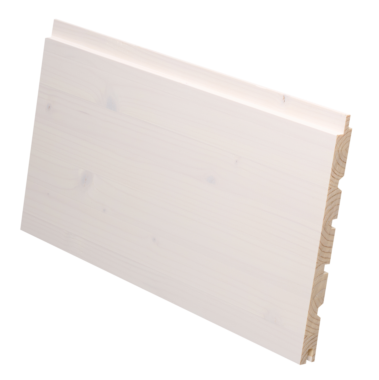 Sisustuspaneeli Cello 15x175x2370 STS4 TK valkolakattu päätypontattu