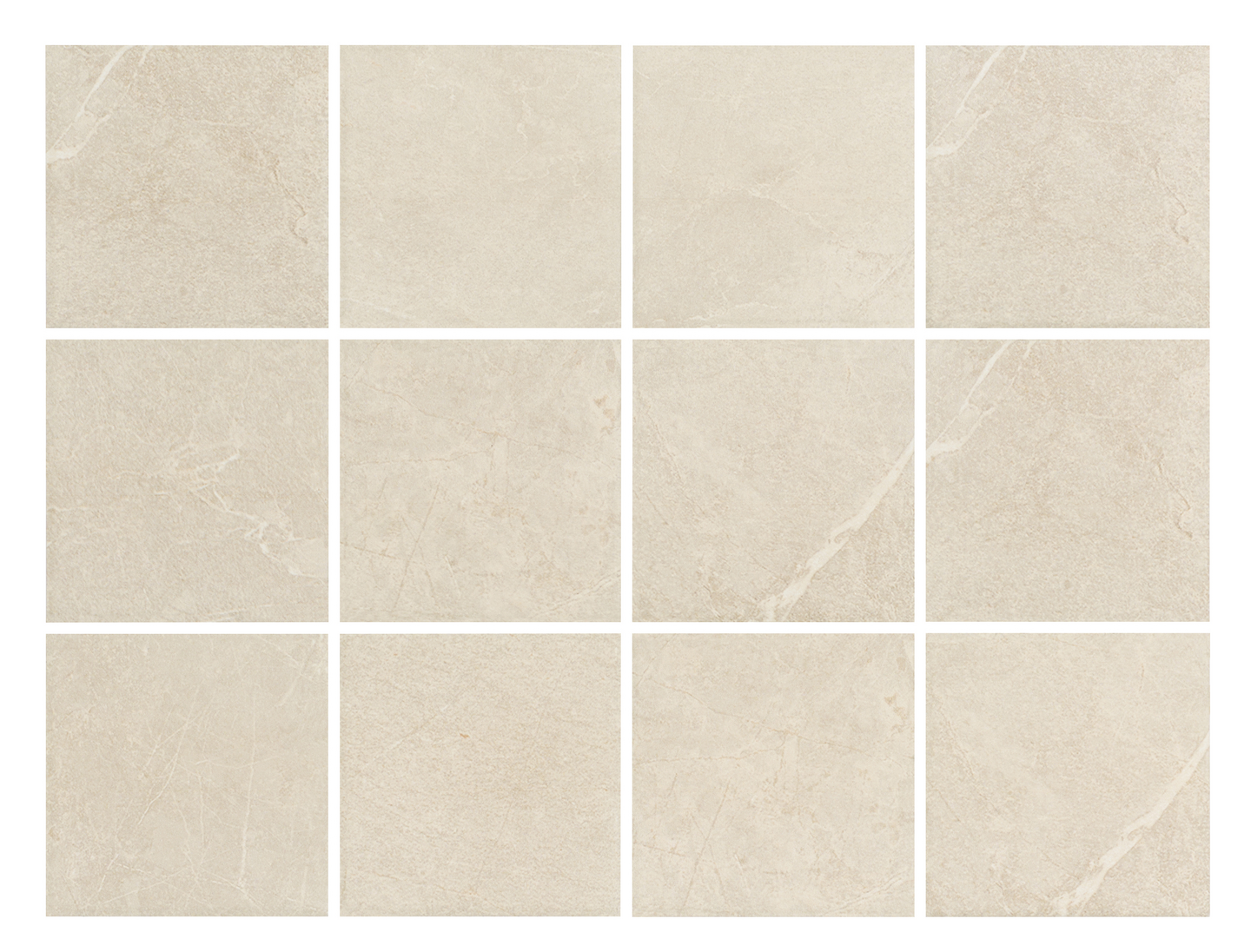 KLINKER 9,7X9,7 BONE 1,44M2 VEINSTONE