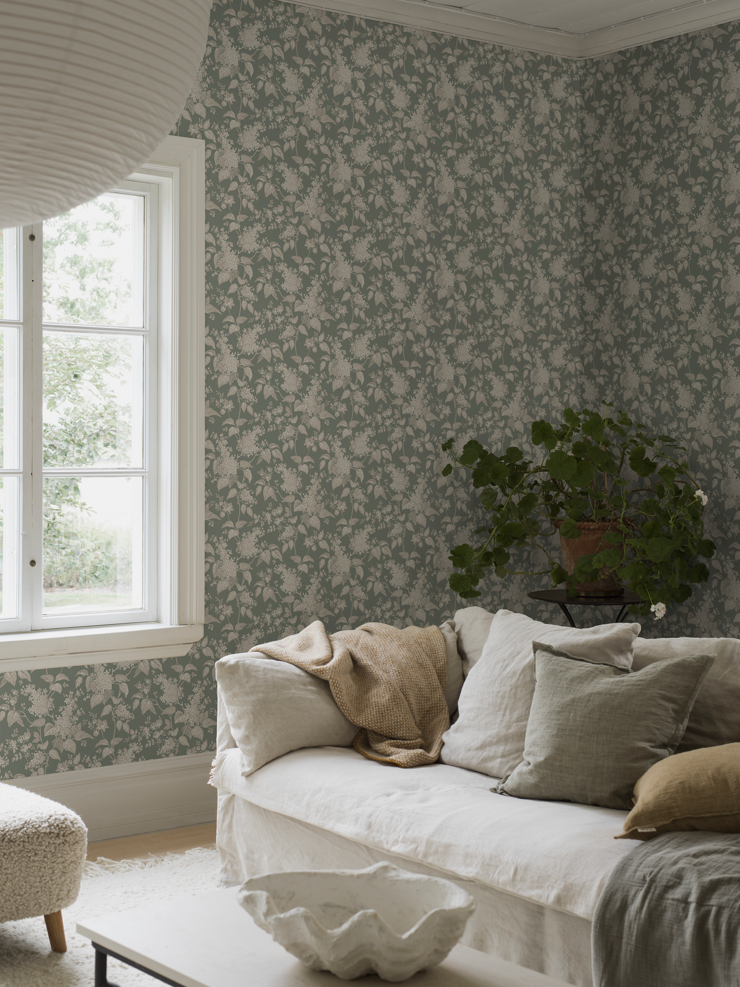 Kuitutapetti Boråstapeter Österlen 6963 Syren 10,05m