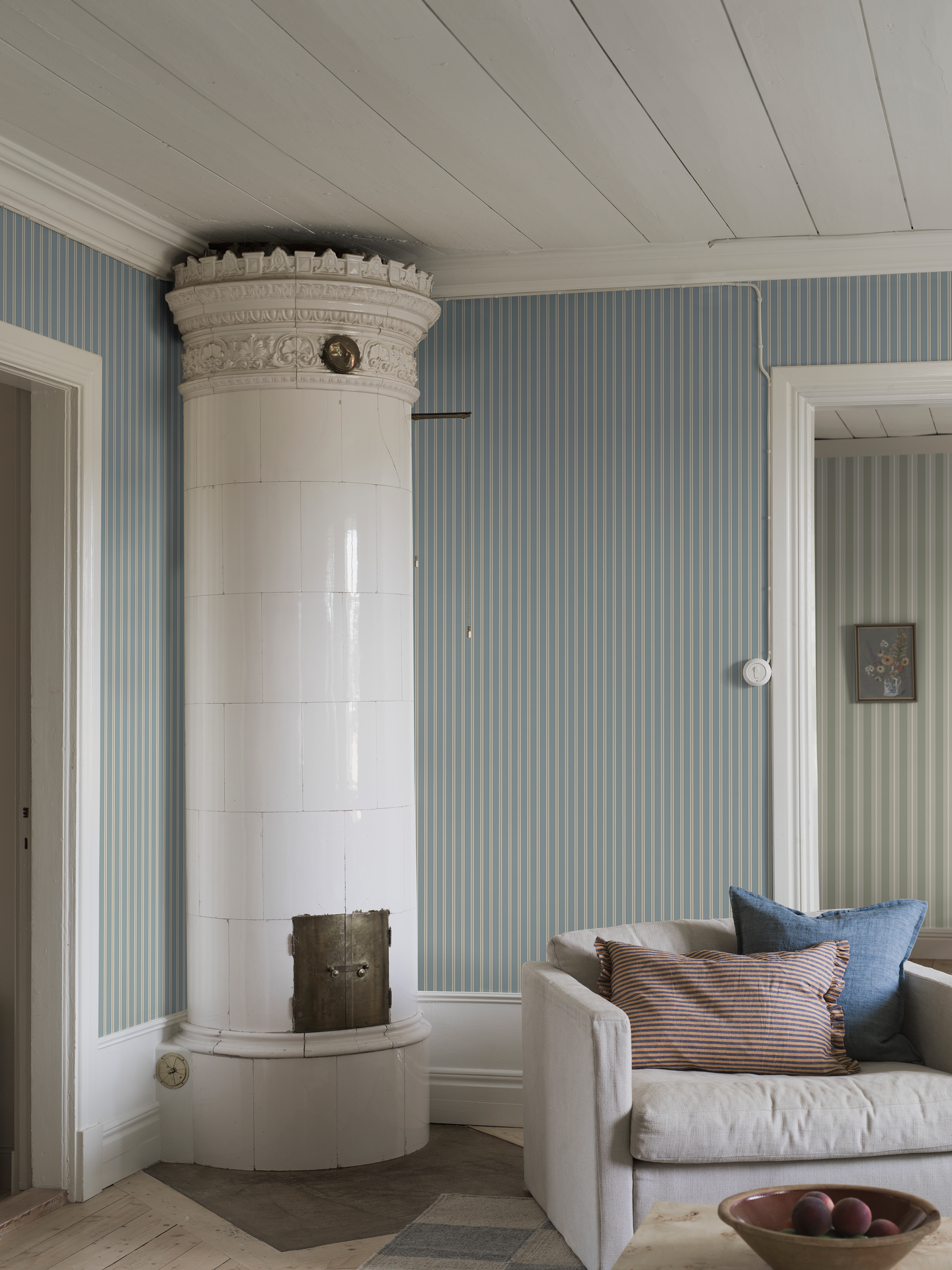 Kuitutapetti Boråstapeter Österlen 6981 Pärlrand 10,05m