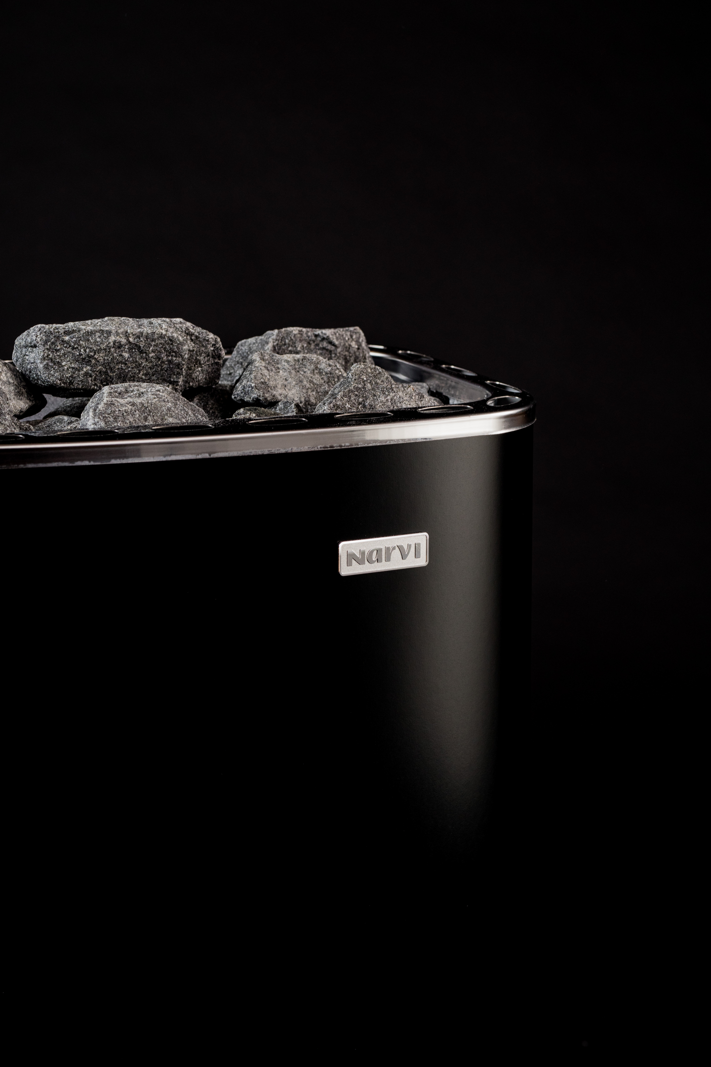 Sähkökiuas Narvi NM 9,0kW musta