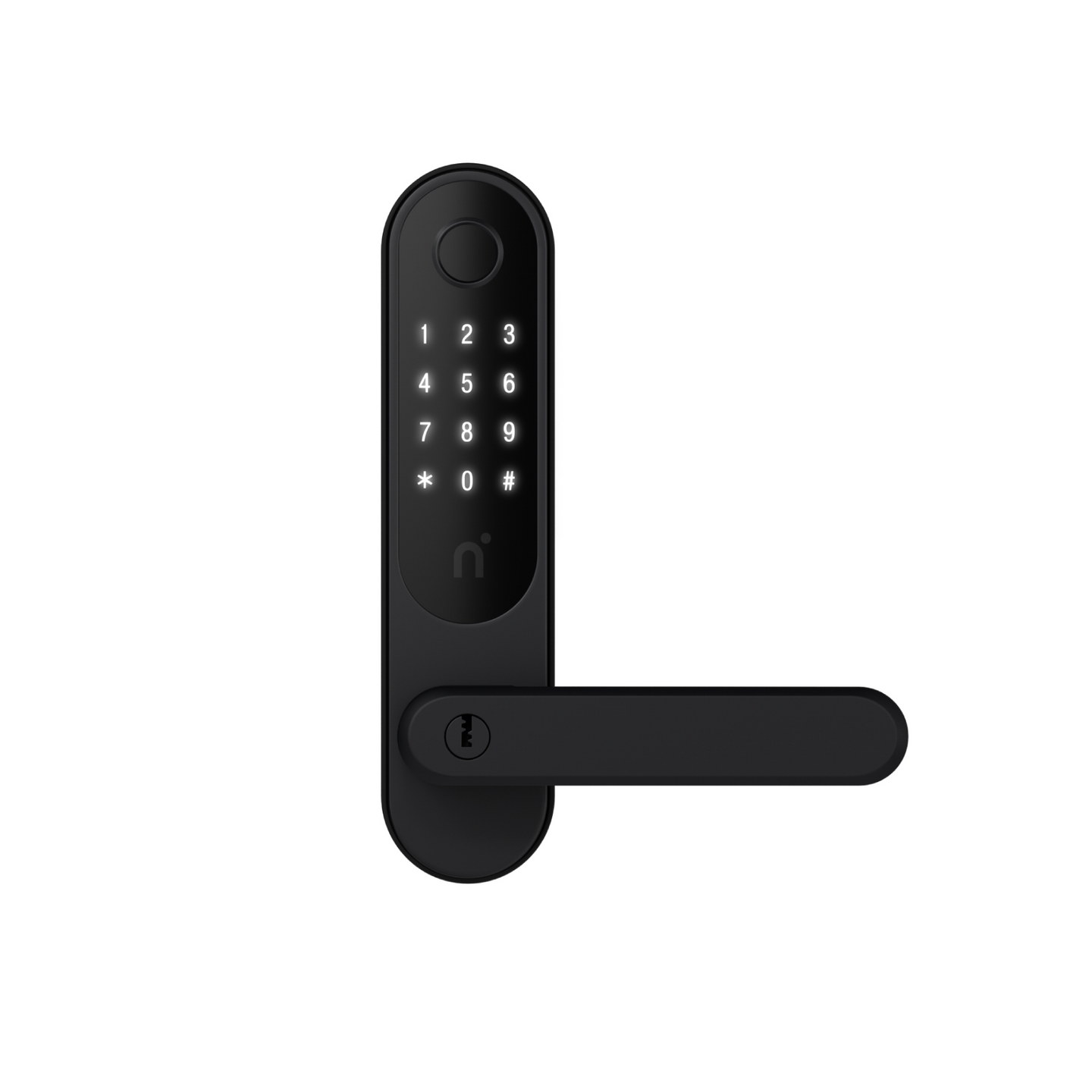 KODLÅS NIMLY TOUCH PRO TOUCHKNAPPAR RFID FINGERAVTRYCK SVART