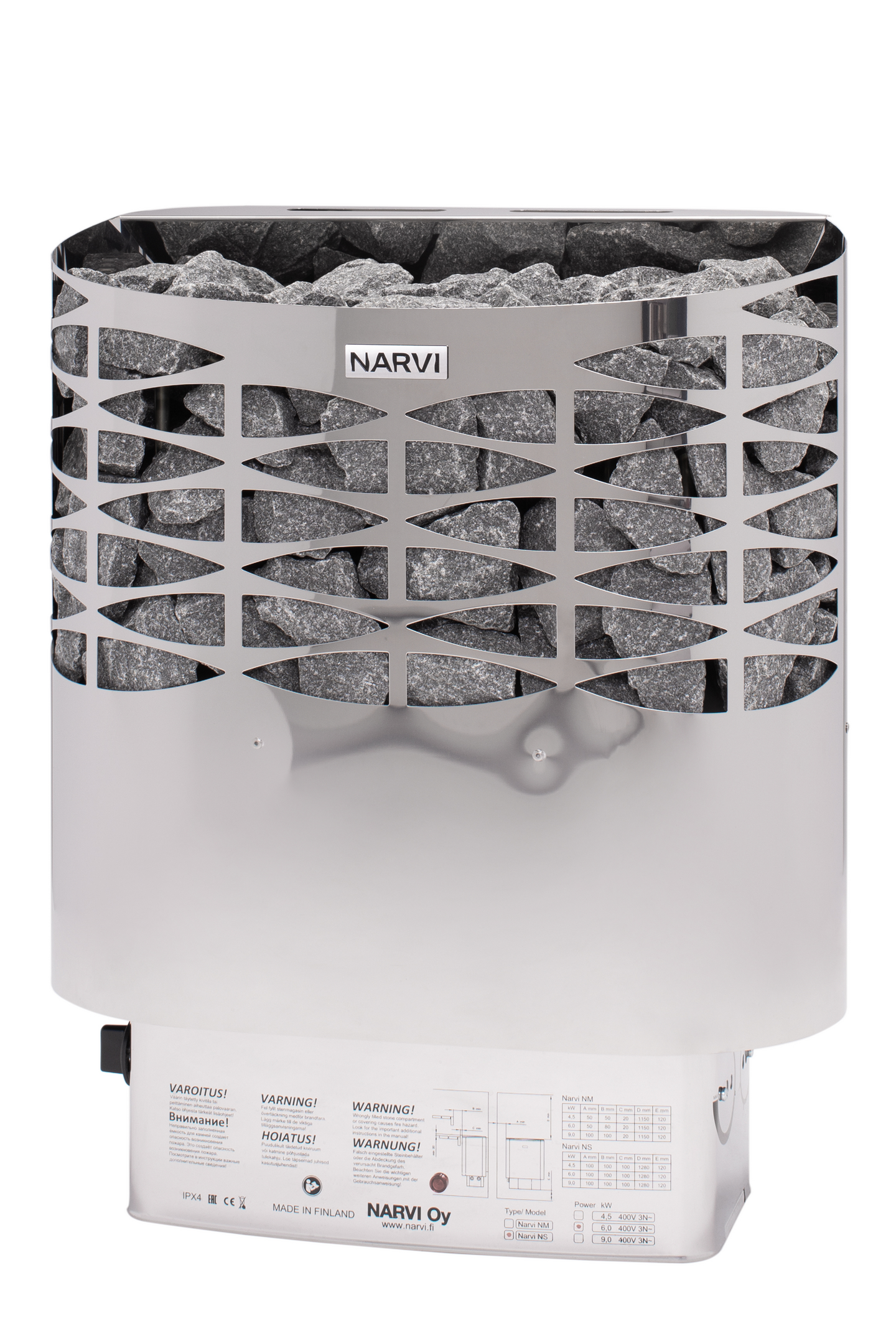 Sähkökiuas Narvi NS 9,0kW rst