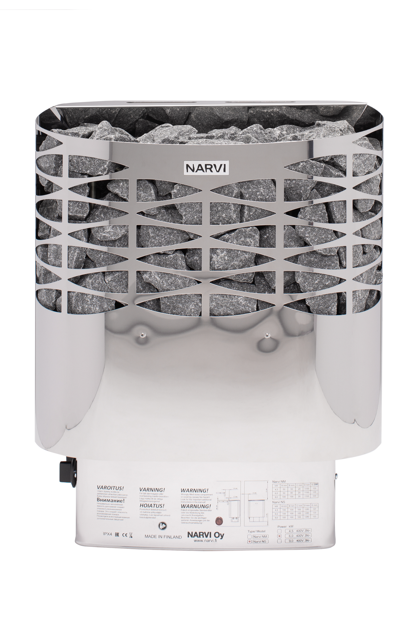 Sähkökiuas Narvi NS 9,0kW rst