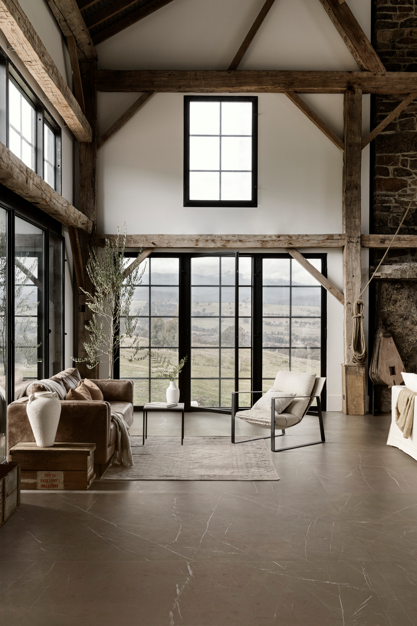 Lattialaatta Grande 120x120 Tafu matta RT 2,88m²