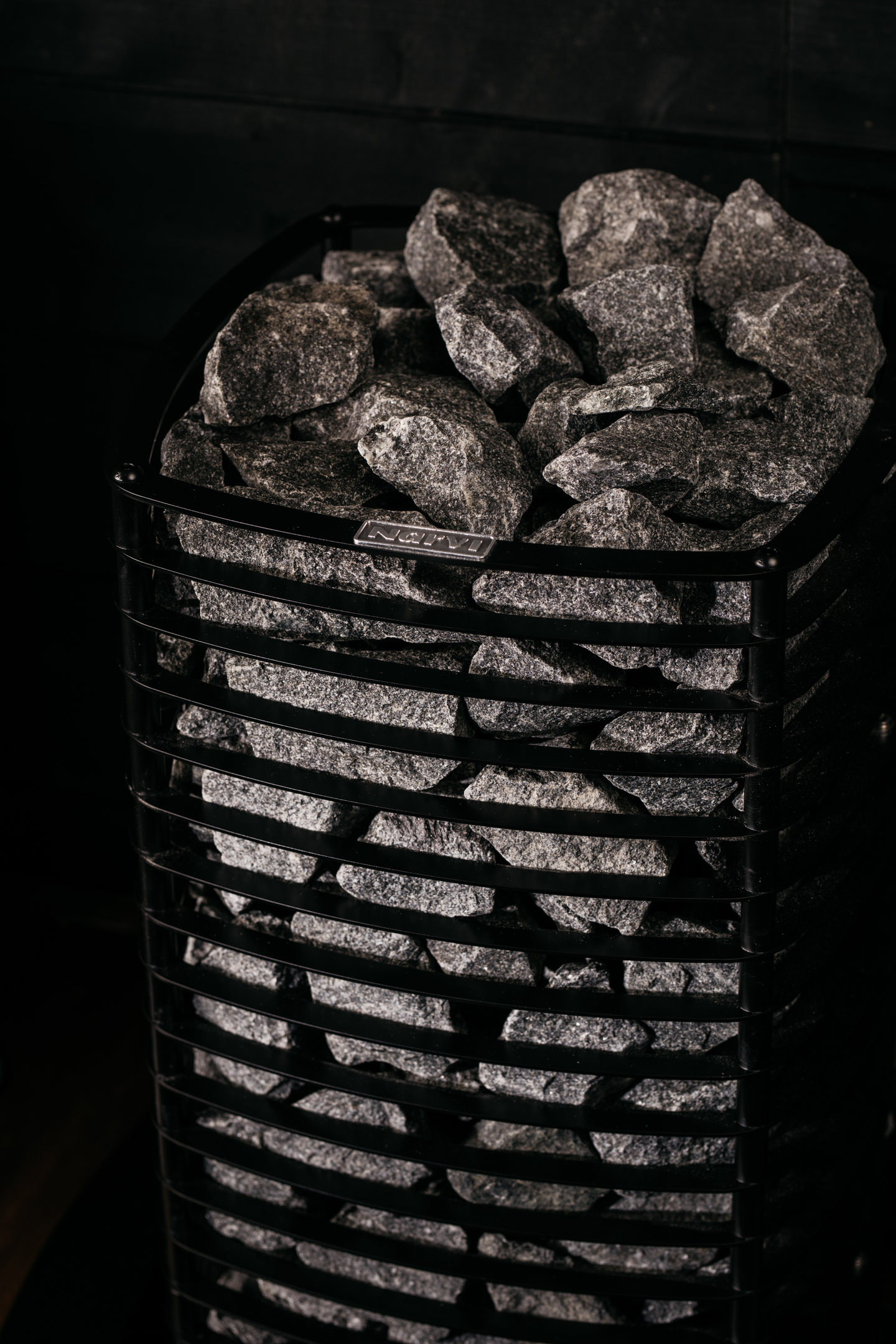 Sähkökiuas Narvi Velvet Electric musta 9,0kW