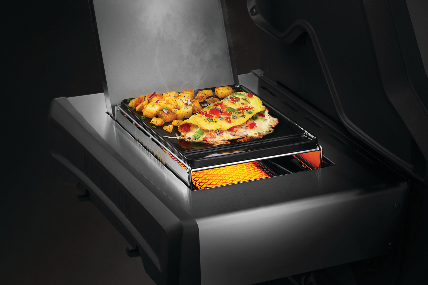 Umpiparila Napoleon SizzleZone sivupolttimoon, pieni