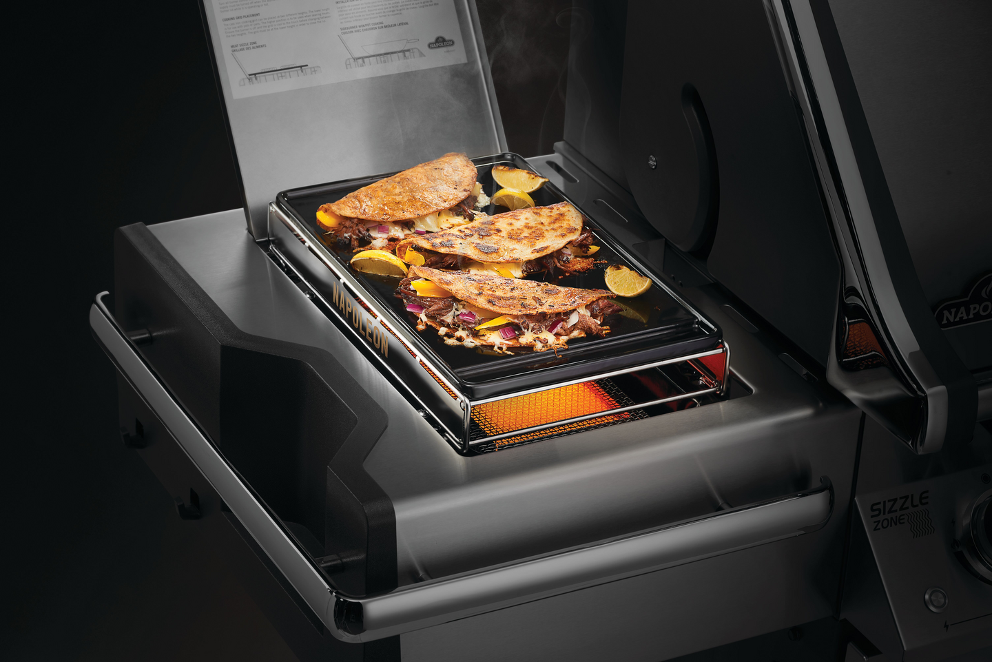 Umpiparila Napoleon SizzleZone sivupolttimoon, iso