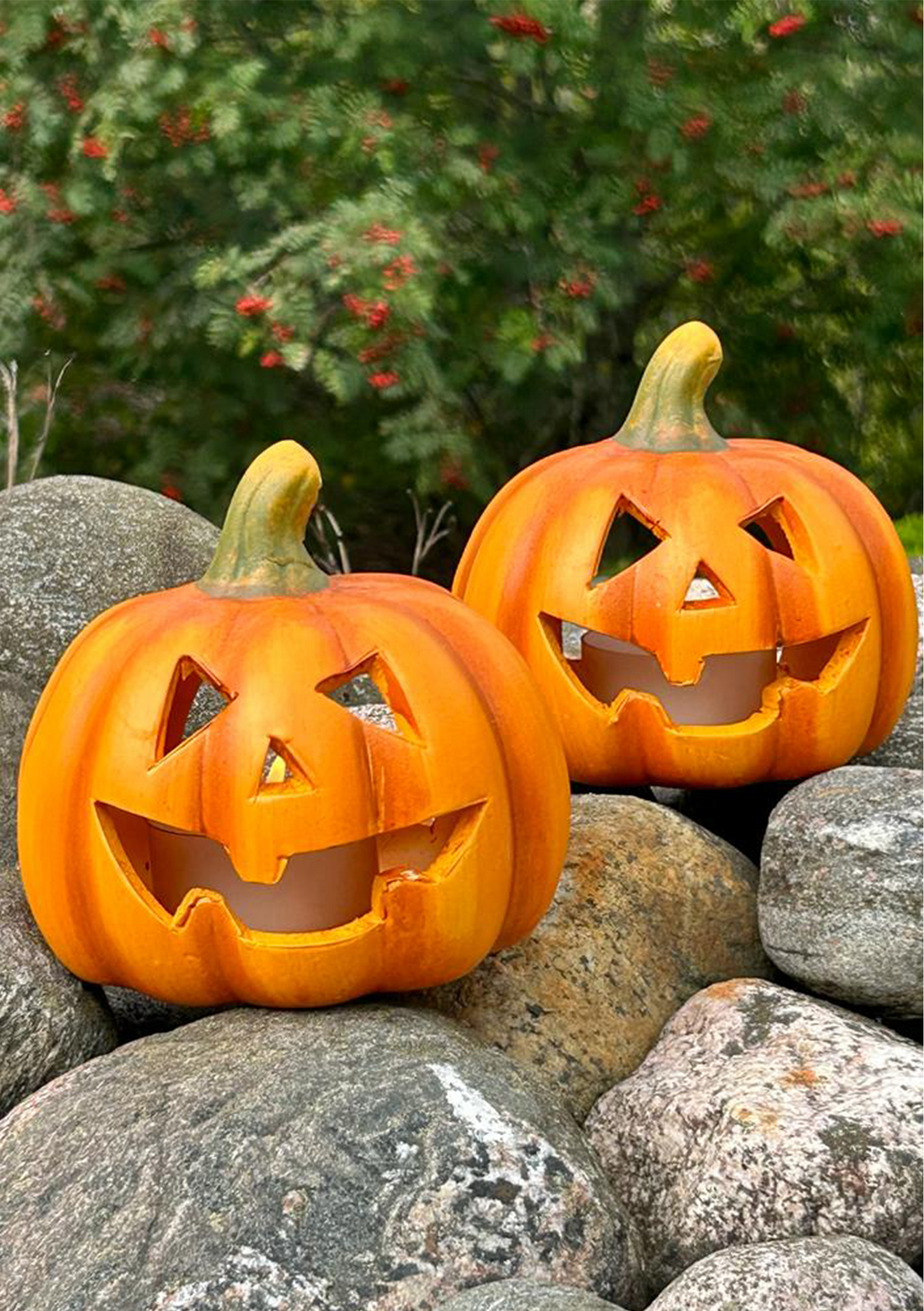 Kurpitsalyhty Finnmari 13,5cm oranssi