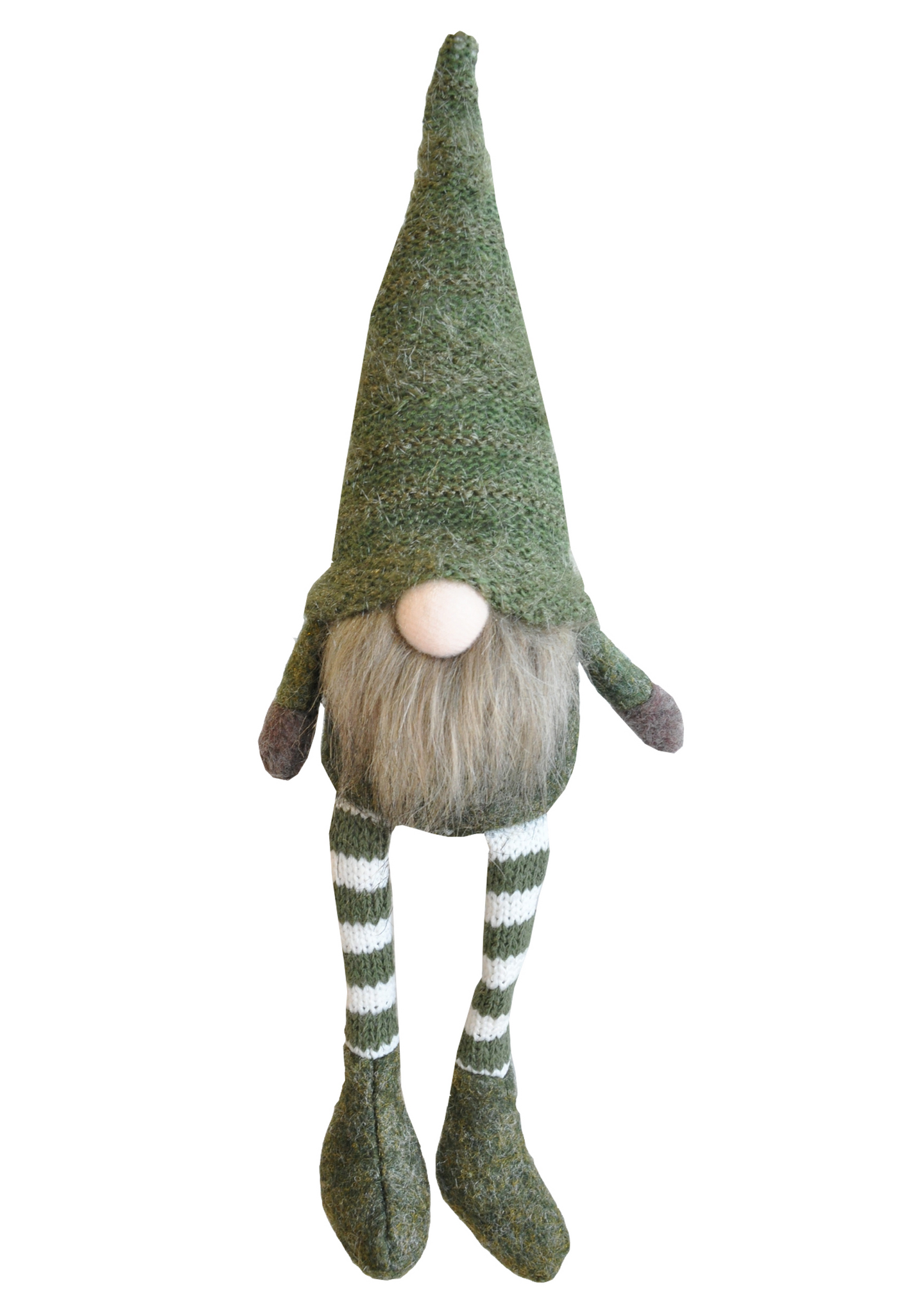 Tonttu istuva Finnmari 31cm vihreä