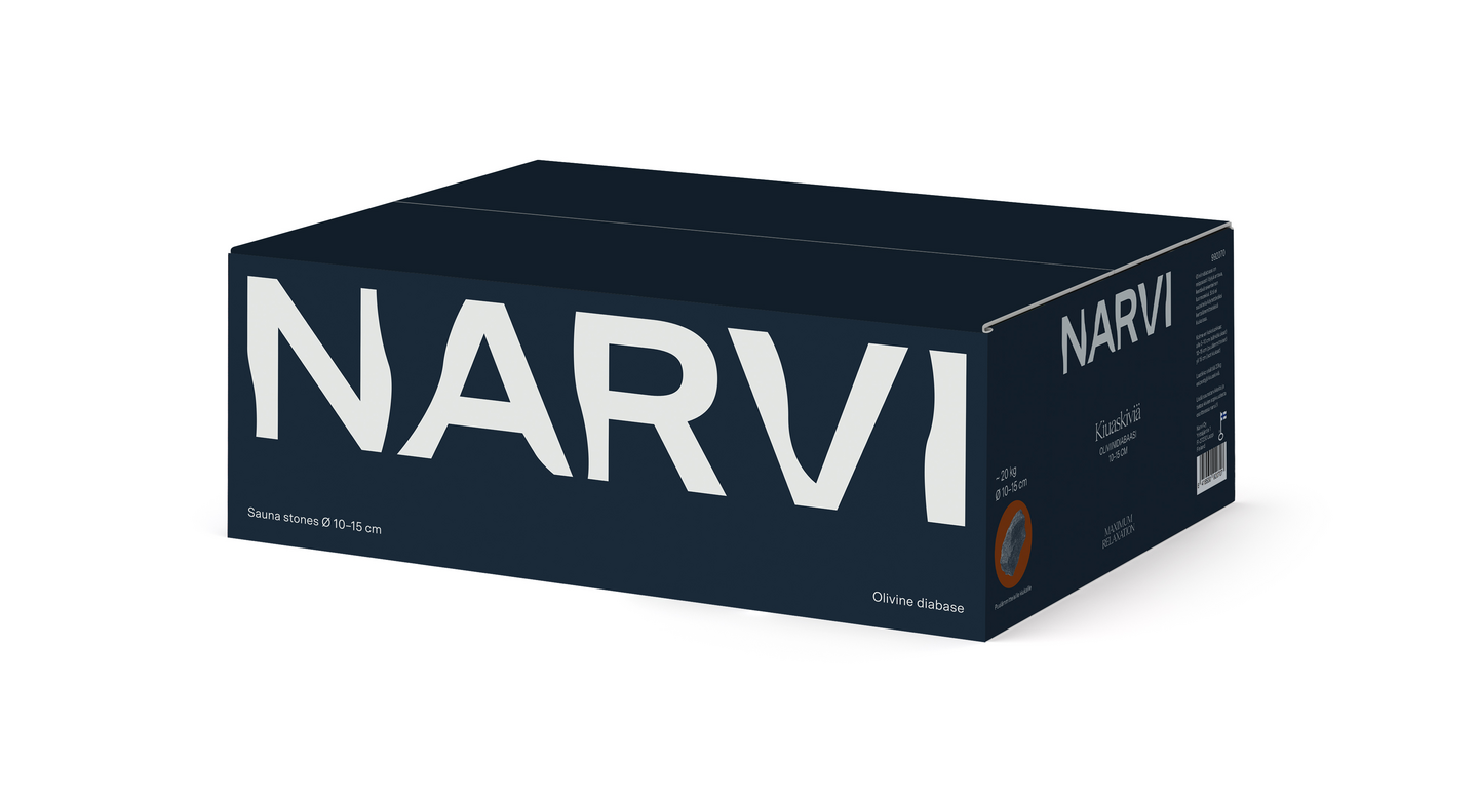 Kiuaskivi Narvi 992070 10-15cm 20kg