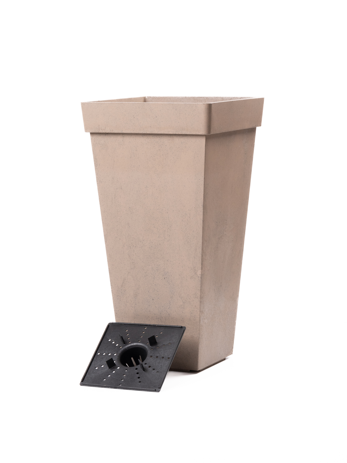 Kukkaruukku Multy Home Symphony 37,8x37,8x70cm vaaleanruskea