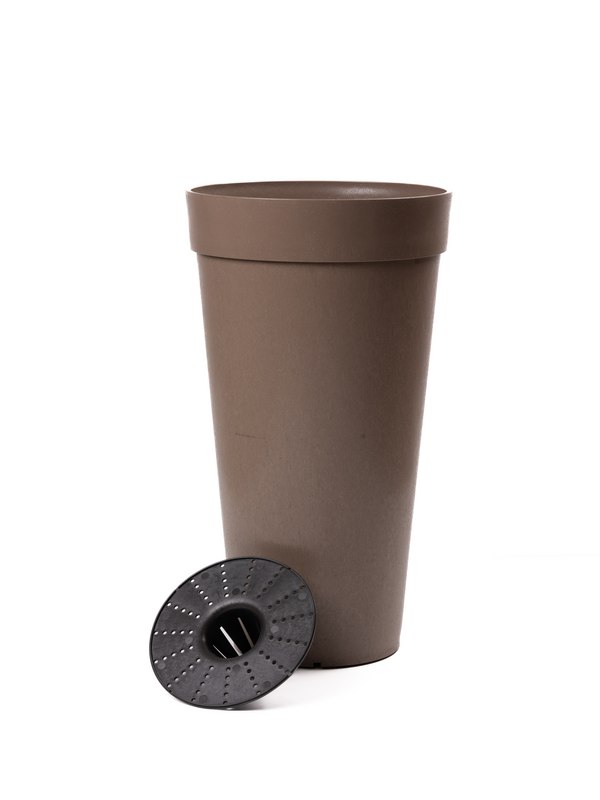 Kukkaruukku Multy Home Aria 37,5x66cm harmaabeige