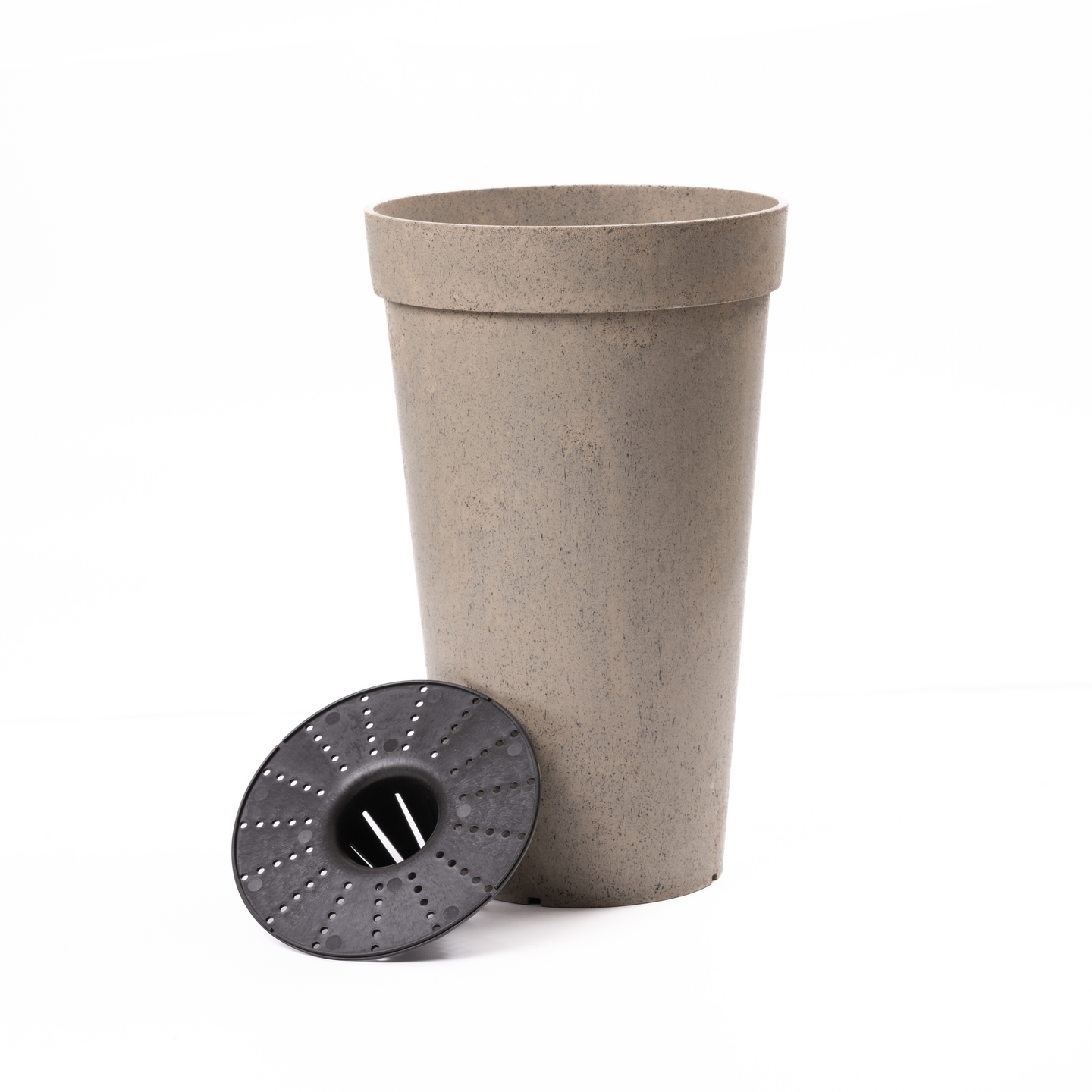 Kukkaruukku Multy Home Aria 31,5x50cm vaaleanruskea