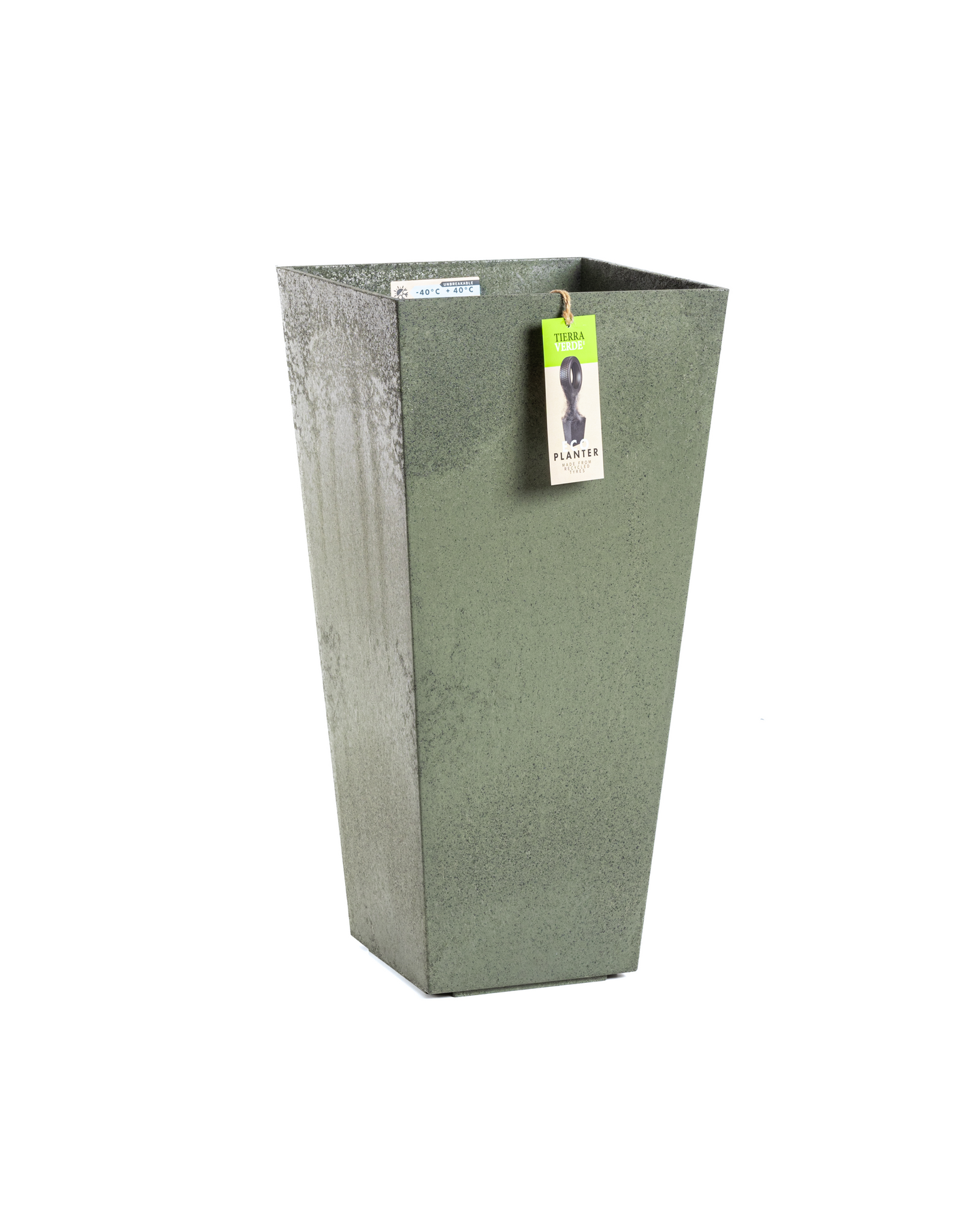 Kukkaruukku Multy Home Sonata 35x35x70cm vihreä