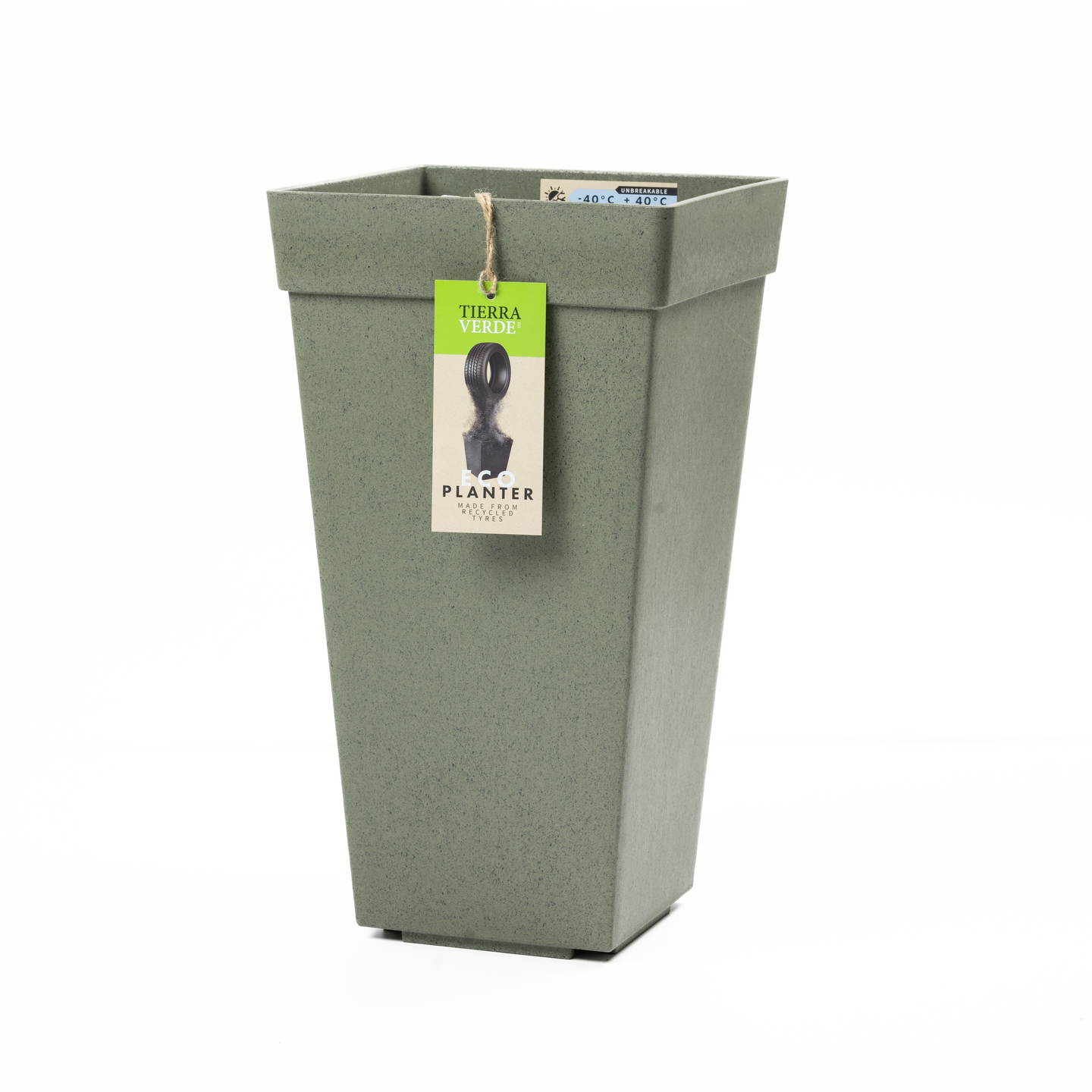 Kukkaruukku Multy Home Symphony 31,5x31,5x33cm vihreä