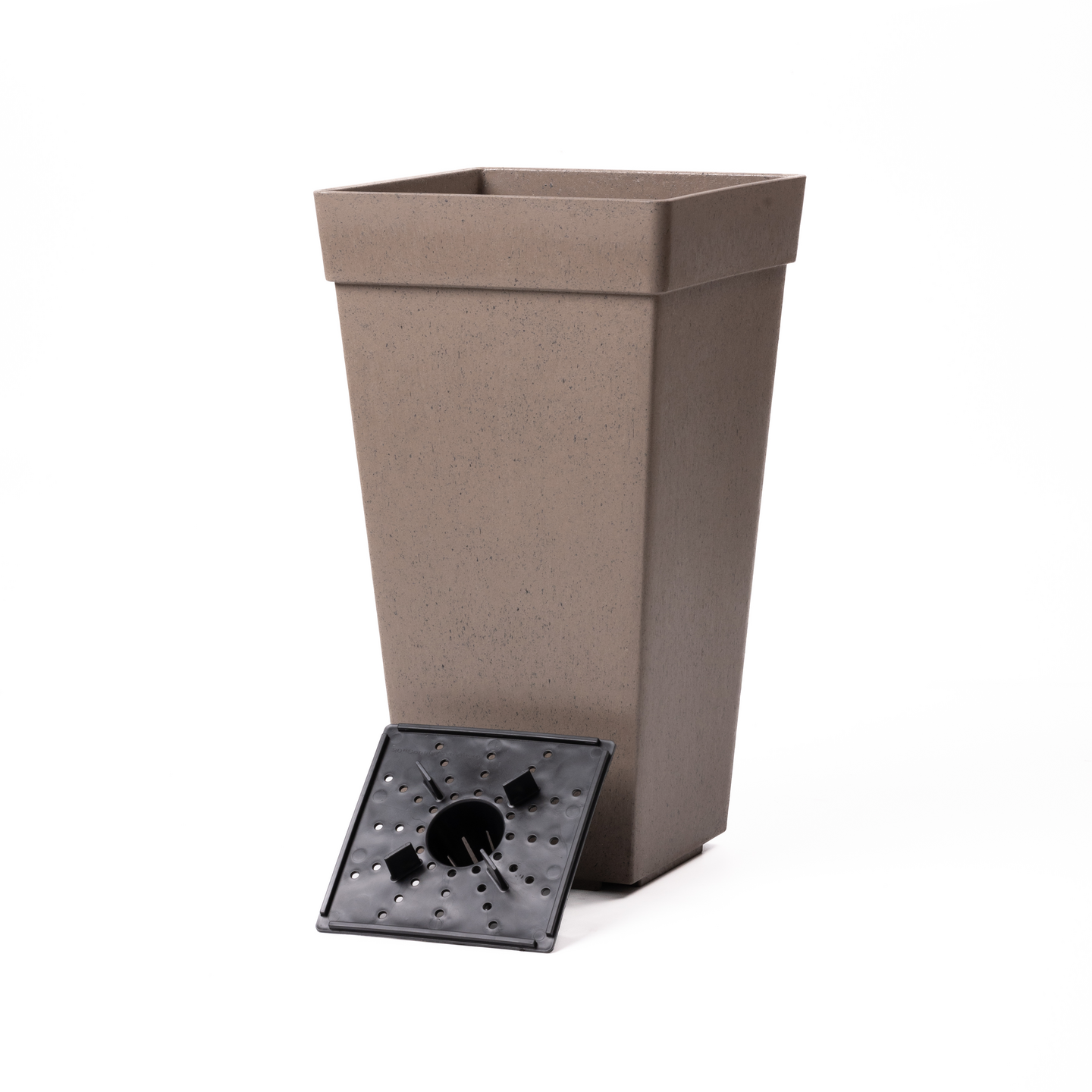 Kukkaruukku Multy Home Symphony 26,7x26,7x50cm harmaabeige