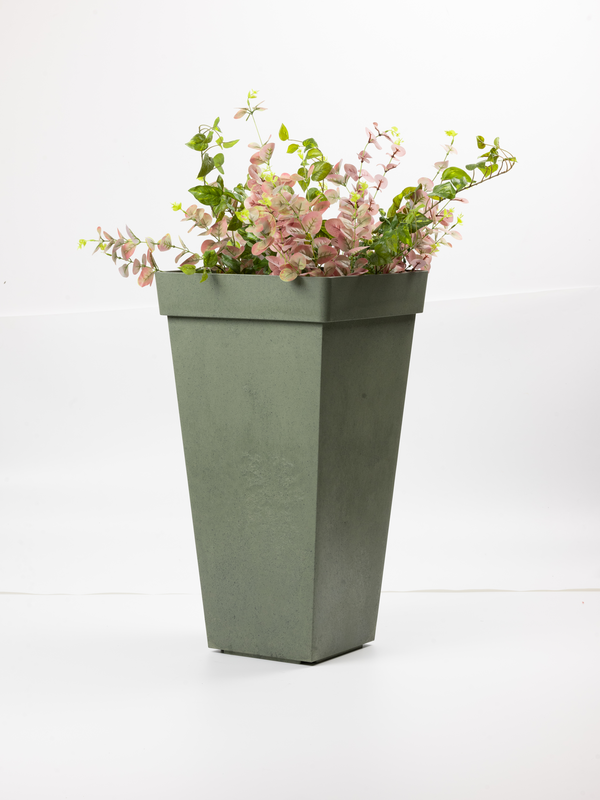 Kukkaruukku Multy Home Symphony 37,8x37,8x70cm vihreä