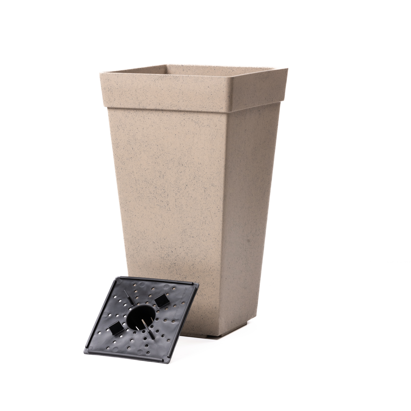 Kukkaruukku Multy Home Symphony 31,5x31,5x33cm vaaleanruskea