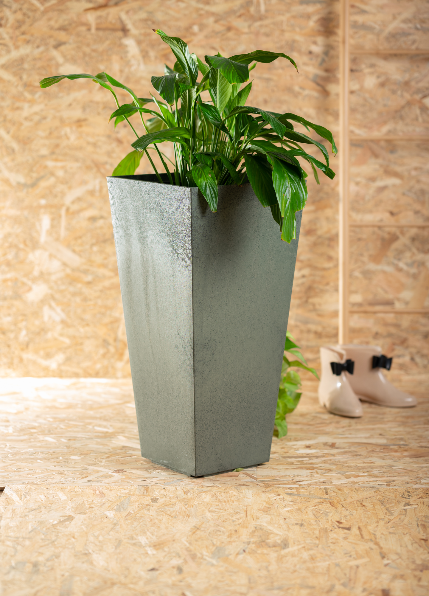 Kukkaruukku Multy Home Sonata 35x35x70cm vihreä