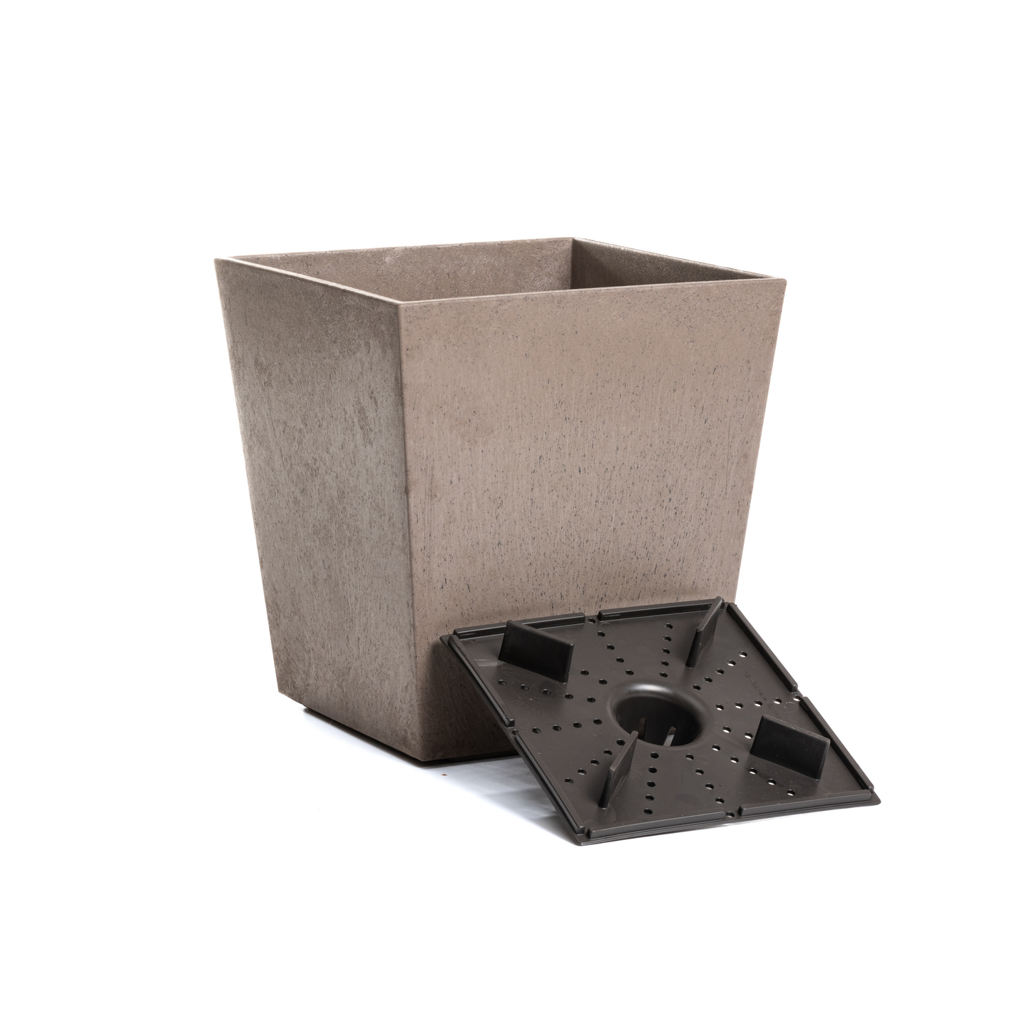 Kukkaruukku Multy Home Sonata 30x30x33cm harmaabeige