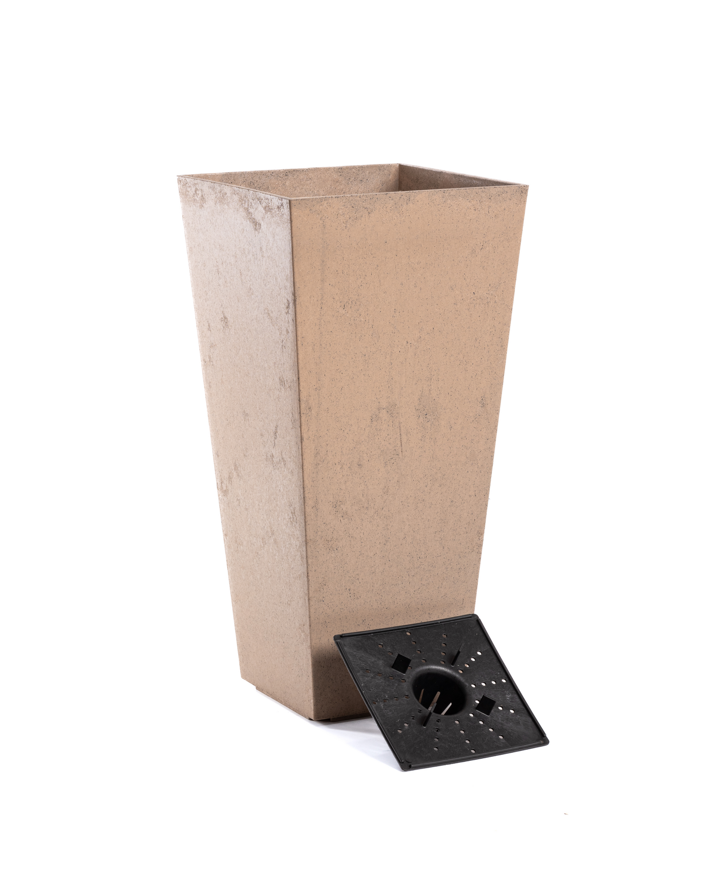 Kukkaruukku Multy Home Sonata 35x35x70cm vaaleanruskea