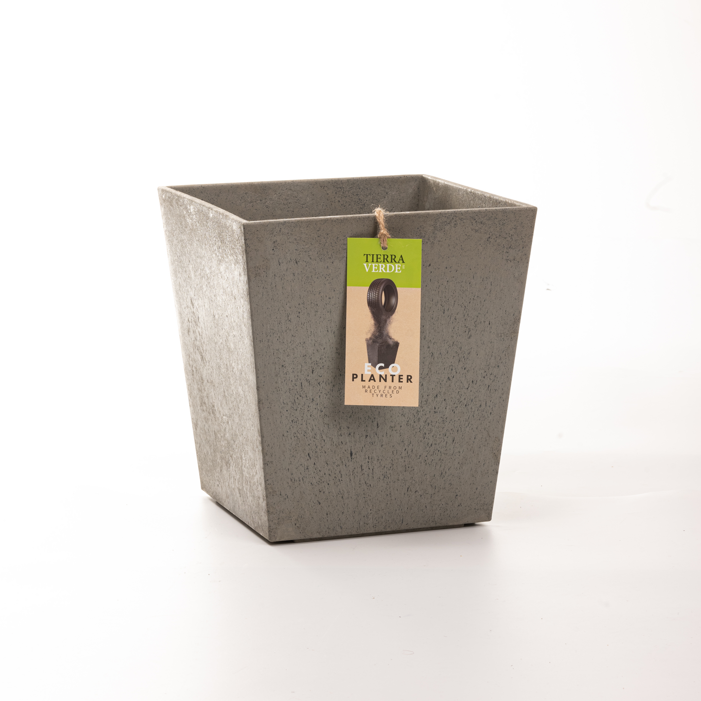 Kukkaruukku Multy Home Sonata 30x30x33cm harmaabeige