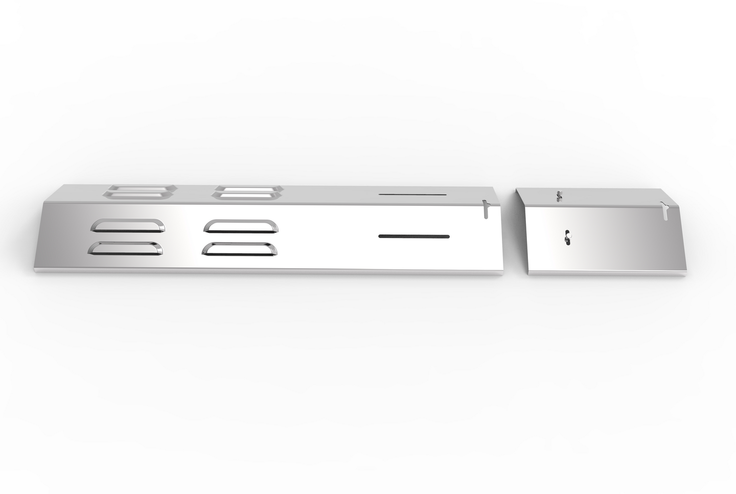 Lämmönjakopelti kaasugrilliin säädettävä