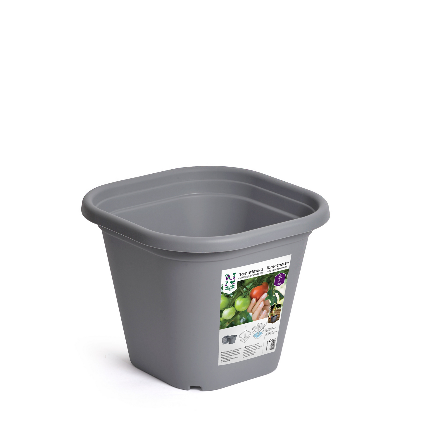 Tomaattiruukku vesisäiliöllä 8l