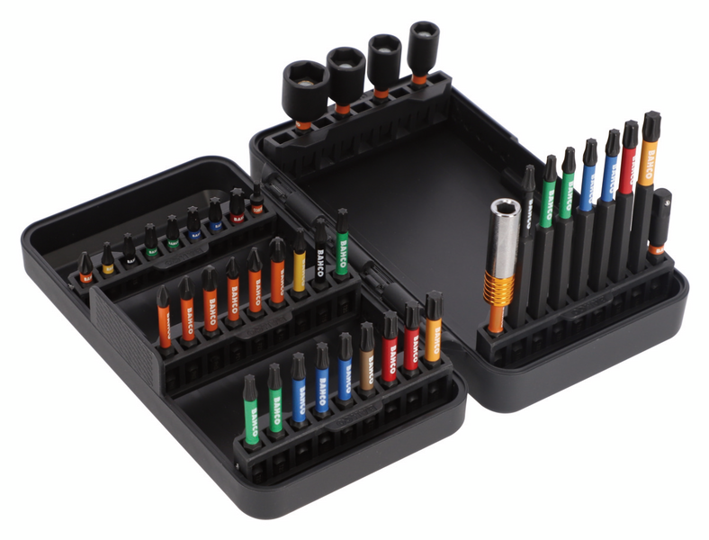 Ruuvauskärkisarja Bahco Impact 40-osainen