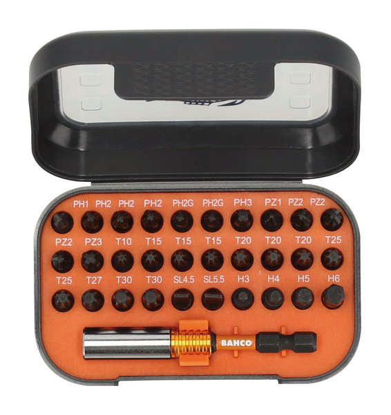 Ruuvauskärkisarja Bahco Impact 31-osainen