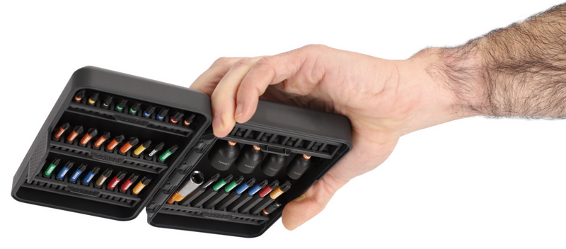 Ruuvauskärkisarja Bahco Impact 40-osainen