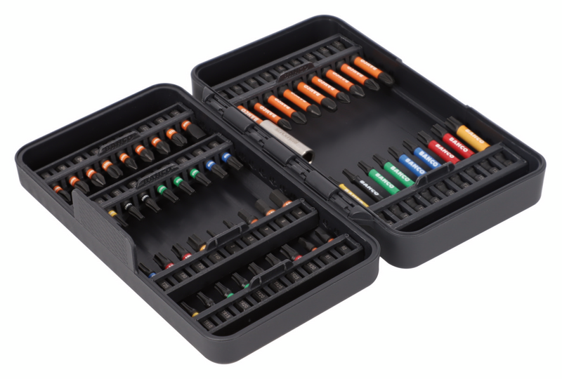 Ruuvauskärkisarja Bahco Impact 54-osainen