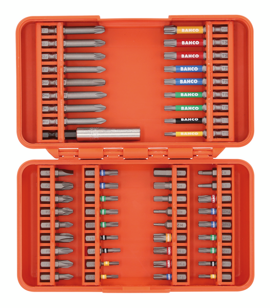 Ruuvauskärkisarja Bahco 54-osainen