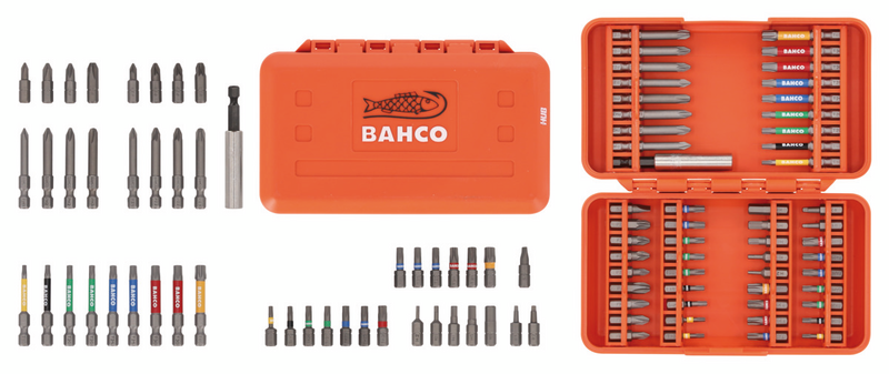 Ruuvauskärkisarja Bahco 54-osainen