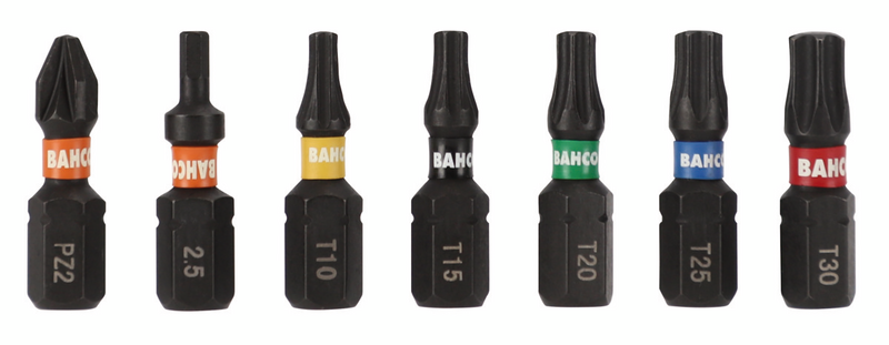 Ruuvauskärkisarja Bahco Impact 40-osainen