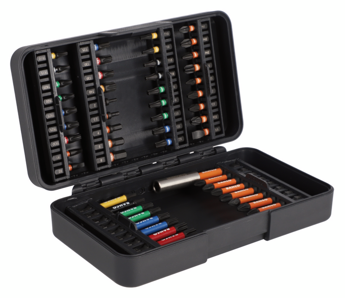 Ruuvauskärkisarja Bahco Impact 54-osainen