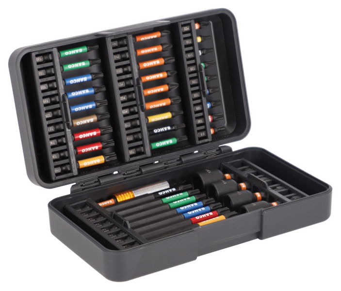 Ruuvauskärkisarja Bahco Impact 40-osainen