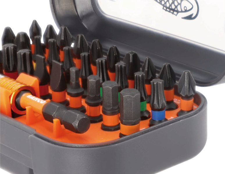 Ruuvauskärkisarja Bahco Impact 31-osainen