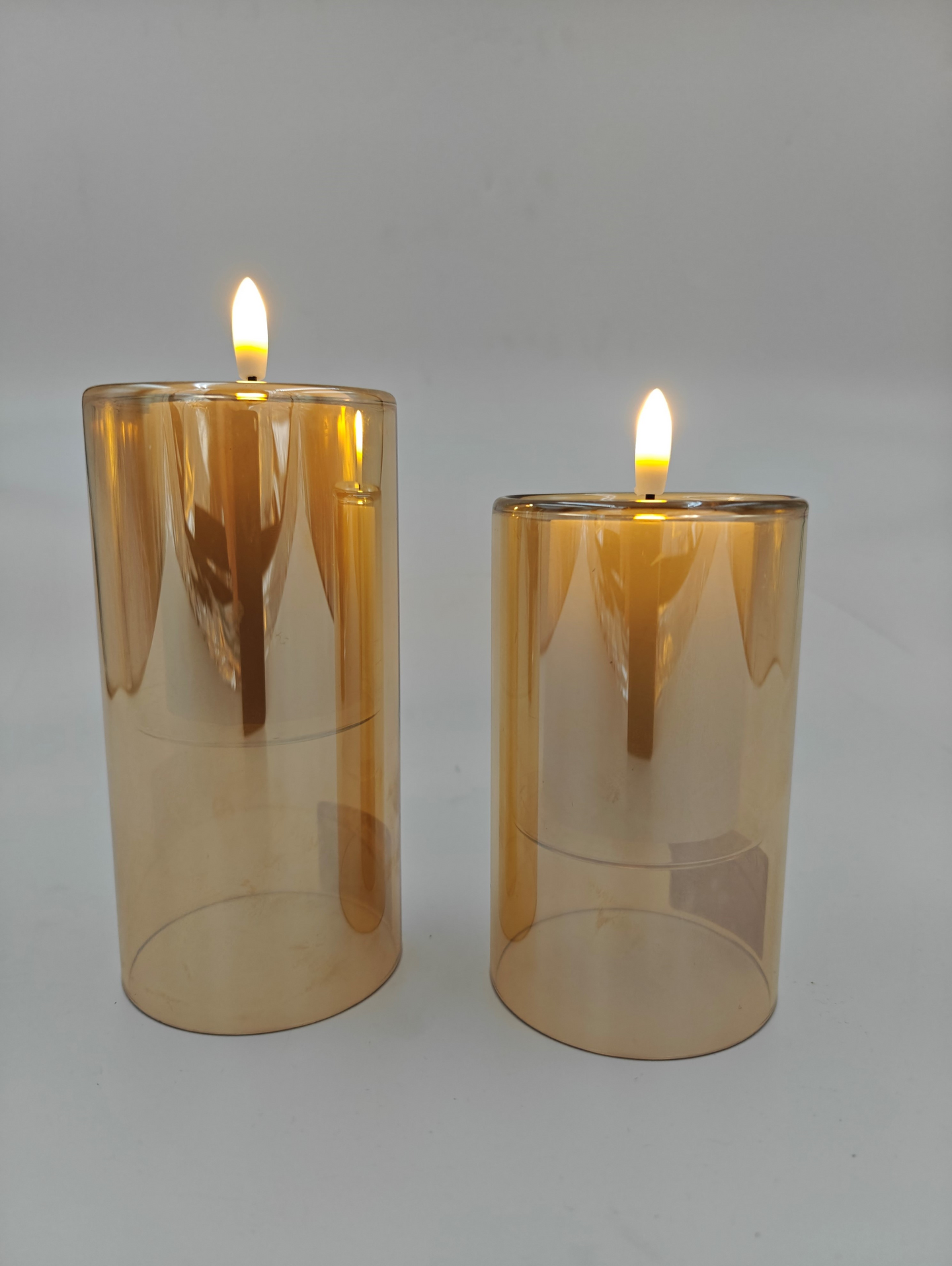 Led-lasilyhty Cello Gold 7,5x7,5x15cm