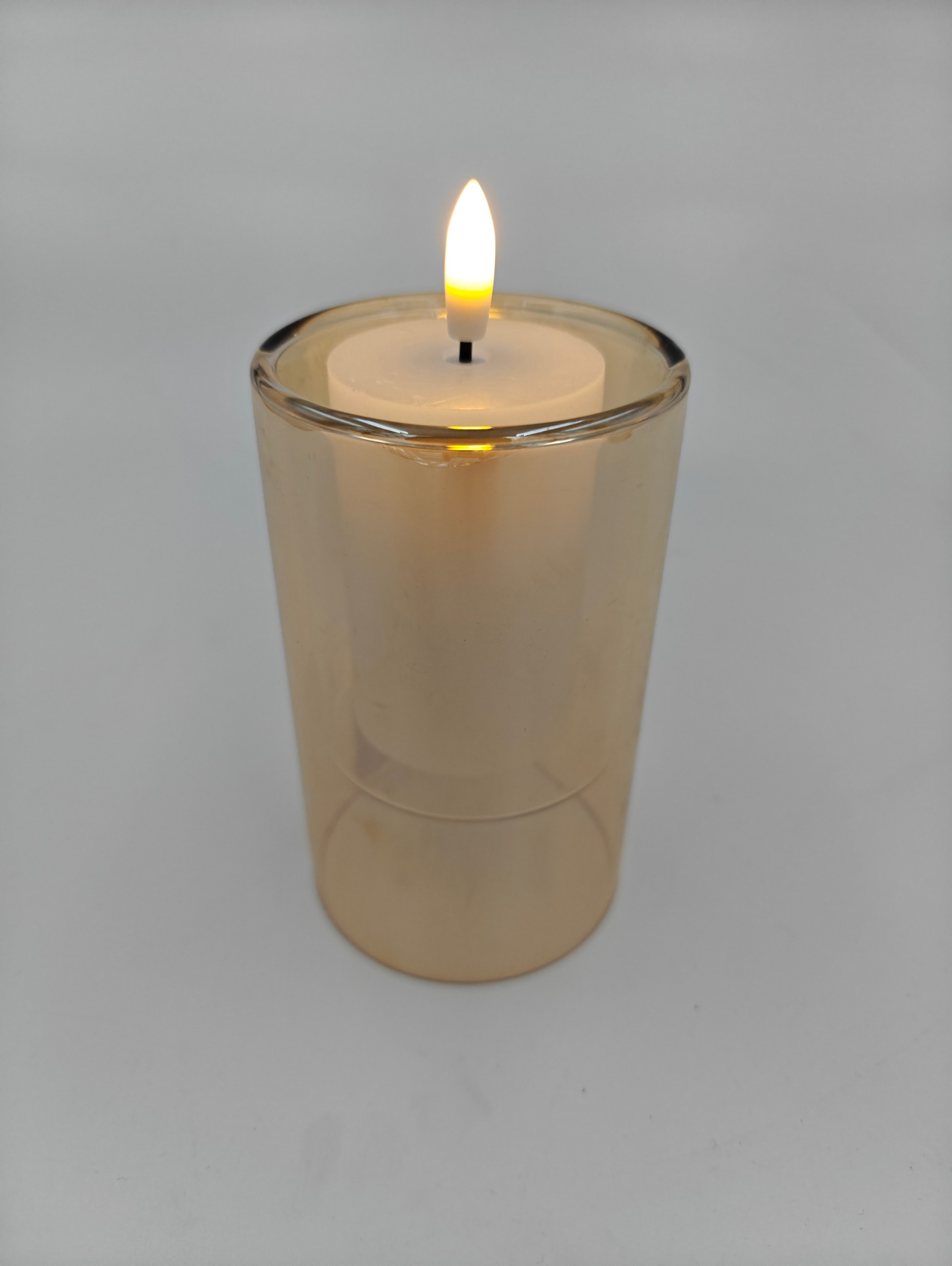 Led-lasilyhty Cello Gold 7,5x7,5x12,5cm