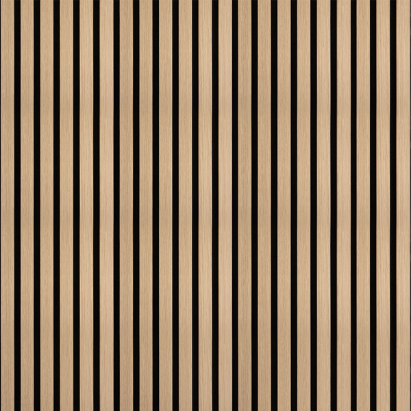 Akustiikkarimapaneeli Cello 22x600x2700mm tammi 4cm rima