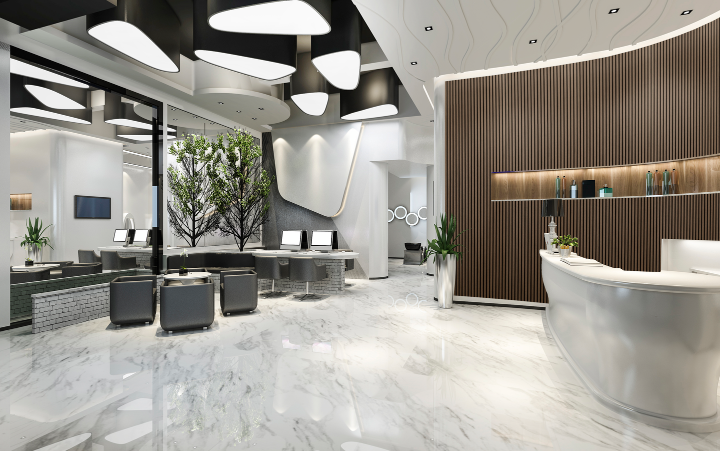 Akustiikkarimapaneeli Cello 22x600x2700mm savutammi 4cm rima