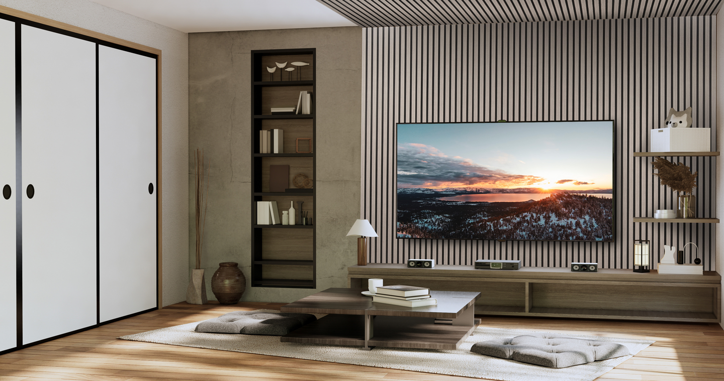 Akustiikkarimapaneeli Cello 22x600x2700 tuhkatammi