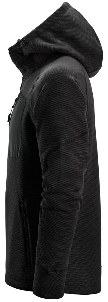 Fleecehuppari Snickers 8041-0400 musta